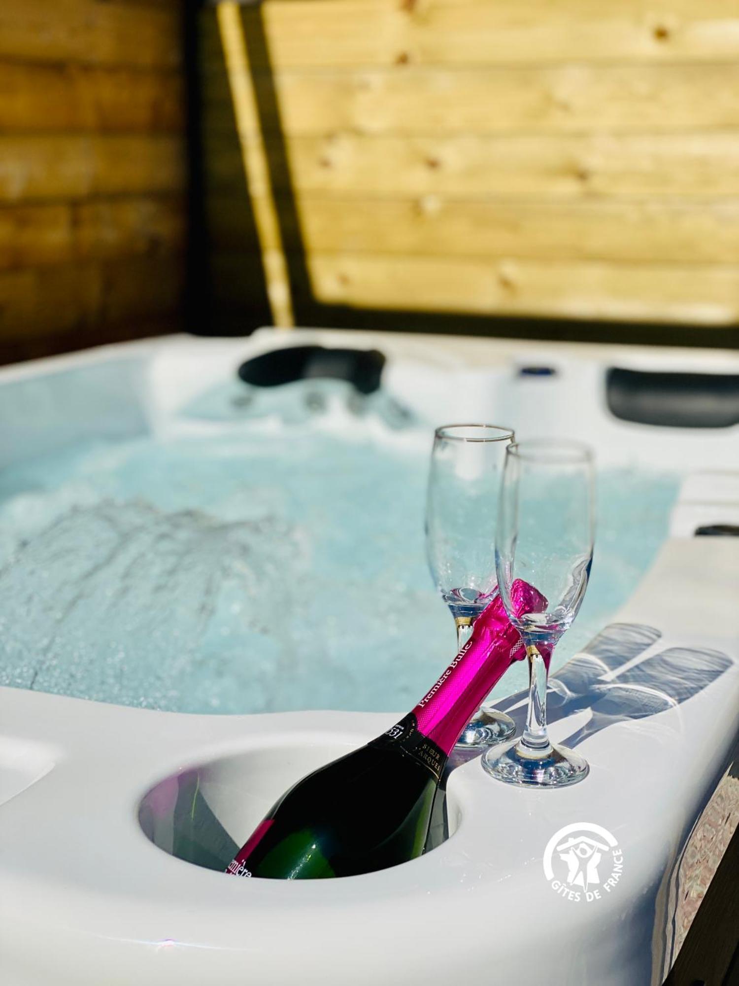 Gite & Spa Le Villemachois - 4 Etoiles - Jacuzzi Couvert - Calme Et Independant - Clim - Parking - 5 Min Carcassonne Villemoustaussou Dış mekan fotoğraf